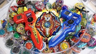 THE 100 BLADER TEST Ultimate Beyblade Challenge  Beyblade Burst GodEvolution [upl. by Naimaj]