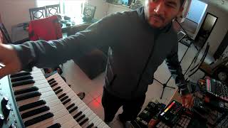 House Techno Jam feat Moog Sub37 and TR 6s moogsynthesizers roland tr6s techno dawlessjam [upl. by Lyall]