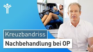 Kreuzbandriss OP – Optimale Nachbehandlung für eine schnelle Rückkehr zu Ihrem Sport [upl. by Garris]