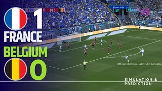 ⚽🏆 FRANCE 10 BELGIQUE  EURO 2024  RÉSUMÉ  Simulation de jeu vidéo [upl. by Janine]