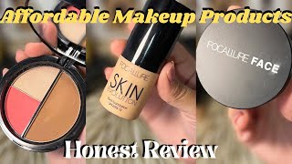 Most Affordable Full Coverage FoundationFocallure Products Honest Review [upl. by Yarazed646]