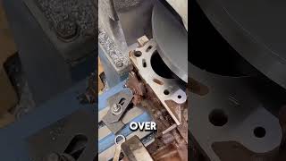 Amazing Process of Old Cylinder Head Milling shorts engine [upl. by Amsirak731]