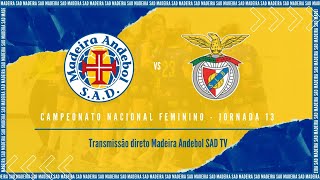 Madeira Andebol SAD vs SL Benfica [upl. by Thorne872]