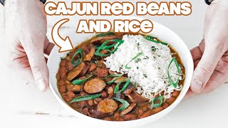 Homemade Red Beans and Rice Recipe [upl. by Yenaj]