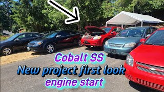 Chevy Cobalt SS first look one owner in great condition only needs engine purchase for scrap value [upl. by Haukom]