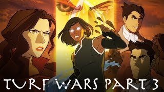 Legend of Korra TURF WARS COMIC  COVER 3 Analysis [upl. by Purington367]