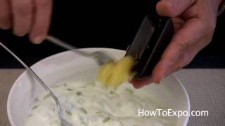 Tzatziki  How to Make Tzatziki Sauce Recipe  Yogurt  Cucumber  Garlic Dip [upl. by Armond]