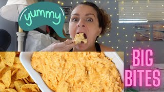 Buffalo Chicken Dip Mukbang [upl. by Sigfrid]