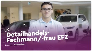 Die Ausbildung als Detailhandelsfachmannfrau EFZ Automobil AfterSales  Lehrstellenvideo  Yousty [upl. by Llehsor338]