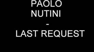 Paolo Nutini  Last Request Radio Edit [upl. by Eicrad]