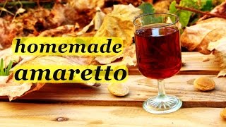 How to make Amaretto liqueur recipes of homemade liqueur [upl. by Rick]