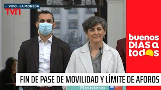 Fin del Pase de Movilidad y vacunación anual Minsal entrega anuncios ante la pandemia del COVID19 [upl. by Eceryt]