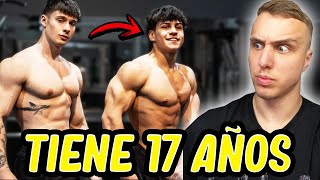 Tiene 17 años y es el nuevo elegido fitness tremendo físico [upl. by Lirbaj691]