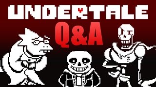 Undertale QampA  Written by Toby Fox [upl. by Casimire]