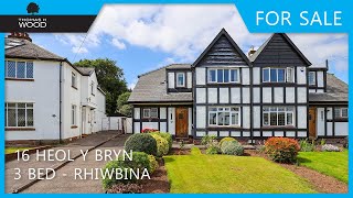 Walkthrough property video tour of 16 Heol y Bryn Rhiwbina  Cardiff [upl. by Tillinger]