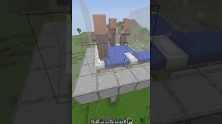 Easy amp Efficient Iron Farm in Minecraft  Get Unlimited Iron Fast shorts [upl. by Brasca]