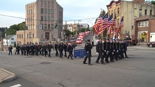 2022 OssiningNY Fire Department Firemens Parade 8522 [upl. by Anwahsal100]