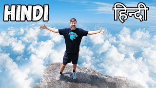 Spending 24 Hours On Top Of A Mountain in Hindi  Mrbeast Hindi  MrBeast [upl. by Pfister419]