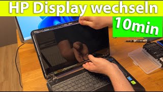 HP Notebook Display wechseln  in nur 10 min [upl. by Ylen]