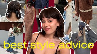 the best fashion advice you will ever receive [upl. by Yluj]