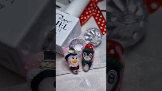 Hóember festése  téli körömdíszítés roniki ronikigel snowman nailart [upl. by Airretal858]