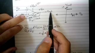 6 noninverting and inverting comparator with hysteresis [upl. by Ahseiyn]