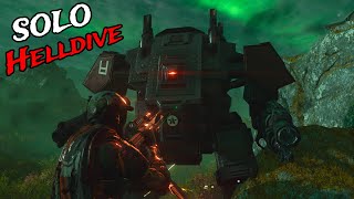 Helldivers 2  Autocannon Build SOLO Helldive w Commentary All Objectives Complete amp Extract [upl. by Samul]