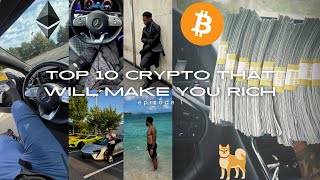 TOP 10 Cryptocurrencies to invest into 2024 to make you rich [upl. by Ivon]