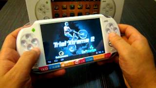 JXD S5110 Tablet PC Gaming Console In Action Review [upl. by Ribaj]