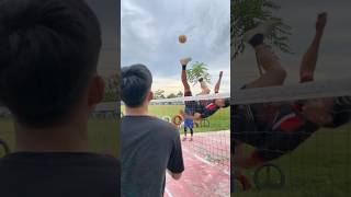 Amaizing skil style😱😱😱 sepaktakraw [upl. by Ecineg]