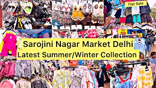 Sarojini Nagar Market Delhi Latest WinterSummer CollectionSarojini Nagar Market Latest Collection [upl. by Salvidor803]