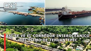 Así avanza el Corredor Interoceánico del Istmo de Tehuantepec [upl. by Ettenahc]