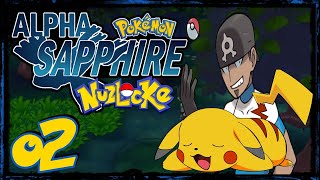 Pokémon Alpha Sapphire 🐋 Nuzlocke 🔐 Only Shiny ✨➖🌀 ♯02 ➖ 🍊 Nintendo 3DS Klassiker❗ [upl. by Tennek]