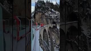 The BEST Train Ride in Switzerland 😍❤️ Journey from Zermatt to St Moritz glacierexpress [upl. by Stallworth]