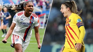 UWCL Final  LYON v BARCELONA All Goals in Previous Meetings [upl. by Chapen]