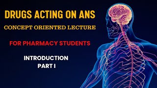 Drugs acting on ANS Concept Oriented Lecture for Pharmacy Students Introduction Part I [upl. by Claudia]