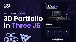 Build and Deploy an Amazing 3D Web Developer Portfolio in React JS  Beginner Threejs Tutorial [upl. by Akehs]