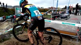 Hansgrohe Superprestige Cyclocross Hoogstraten 2016  Ladies  Elite [upl. by Ahsenom]