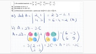 Rezolvarea subiectului de Bacalaureat 2022  Tehnologic [upl. by Ty]