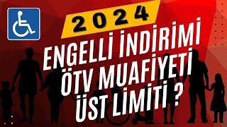 2024 Engelli araç limiti ne kadar olacak   2024 ötv limiti [upl. by Glass]