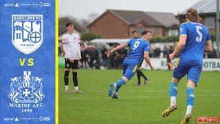 RFC  Radcliffe FC vs Marine AFC [upl. by Lyndy]