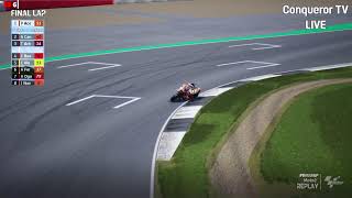 Race Moto2 Silverstone BritishGP 2024 [upl. by Haroldson]