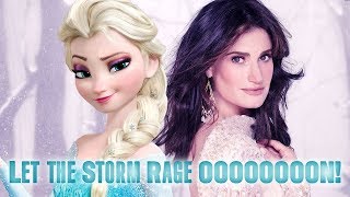 Idina Menzel quotLet It Goquot HIGH Note E♭5 [upl. by Adekan]