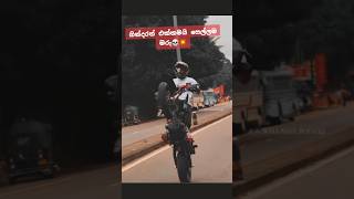 ගින්දරත් එක්කමයි සෙල්ලම මරු💀💥 bike stunt sri lanka viralvideo shorts trending wrx highlights [upl. by Whang]