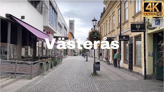 Västerås Sweden 🇸🇪  City Centre Walk  City Walking Tour  City Virtual Walk  4K HDR [upl. by Rushing110]