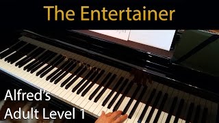 The Entertainer EarlyIntermediate Piano Solo Alfreds Adult Level 1 [upl. by Bayard40]