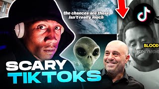 Creepy and Scary TikToks That Might Wake You Up amp Change Your Reality REACTION Pt 37 [upl. by Roddie257]