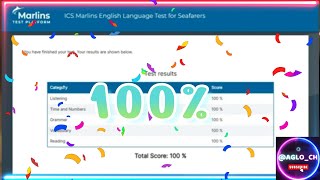 Marlins Test For Seafarer Score 100 [upl. by Martelle]