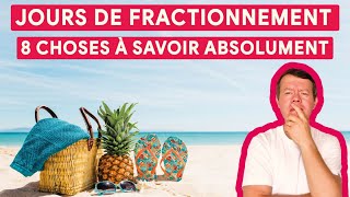 fonctionnaires  8 choses à savoir sur les jours supplémentaires de congés de fractionnement [upl. by Ahsieni]