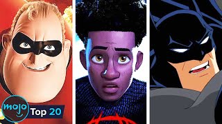 Top 20 Animated Superhero Movies of All Time [upl. by Eanert]